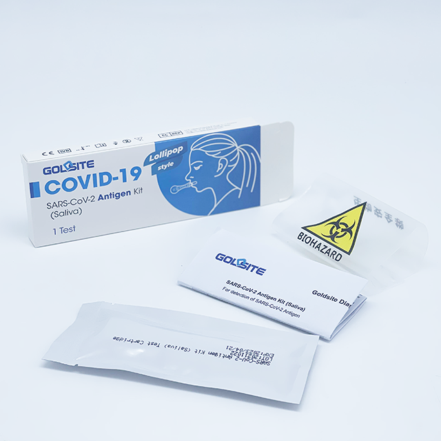 2022 Verbessertes COVID-19-Speichelstift-Antigen-Selbsttest-Kit