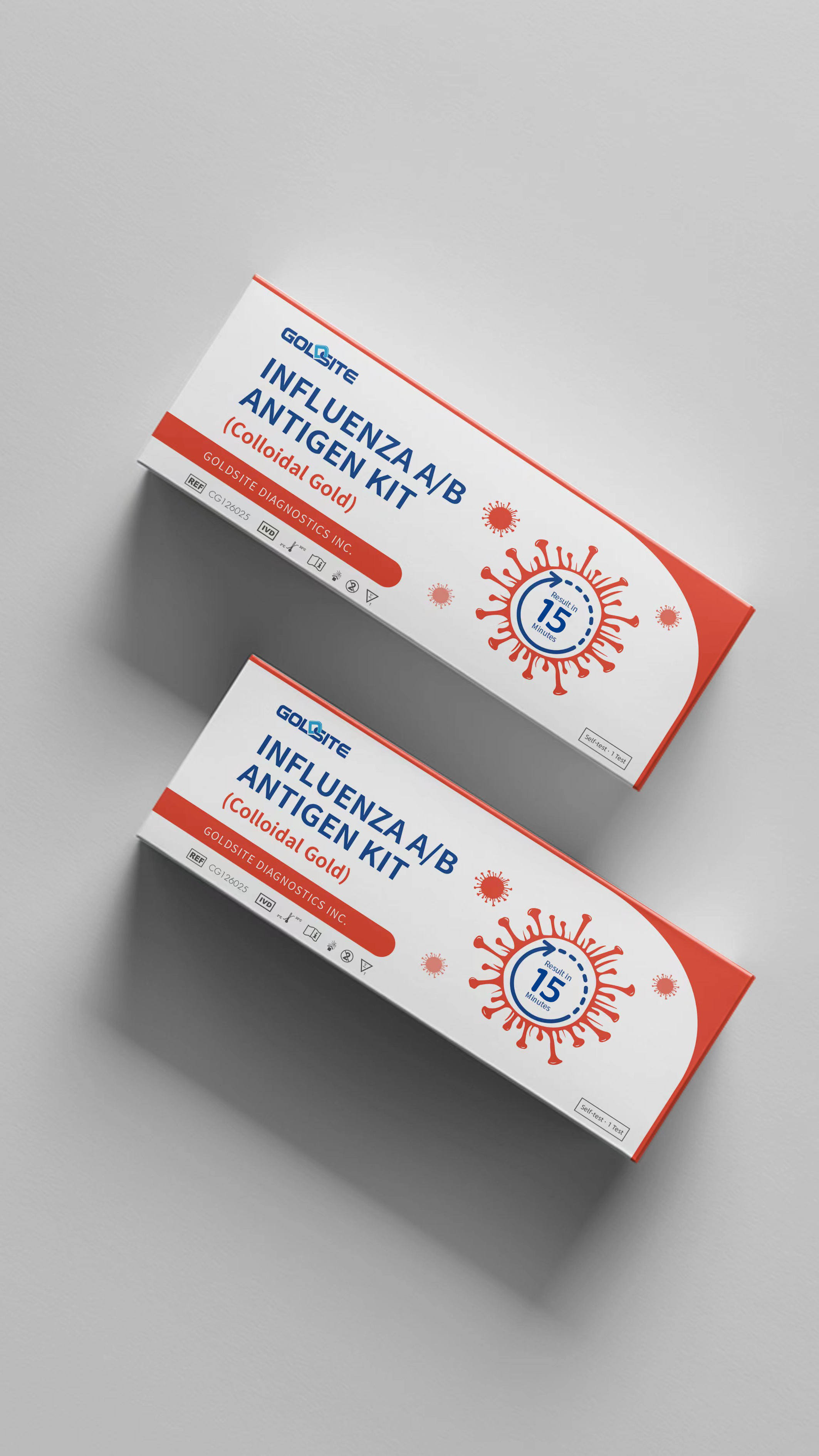 Goldsites Influenza AB -Antigen -Test
