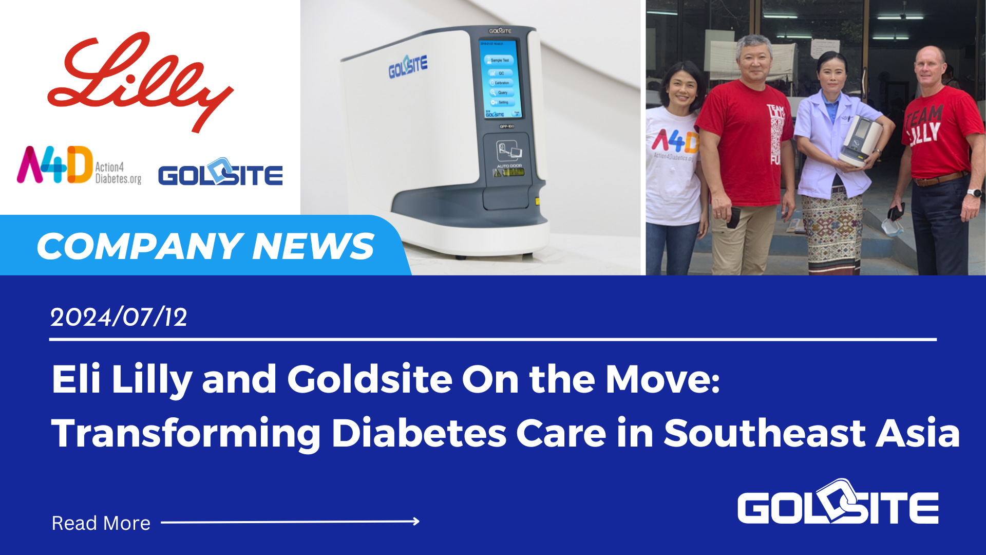 Eli Lilly und Goldsite unterwegs: Die Diabetesversorgung in Südostasien verändern