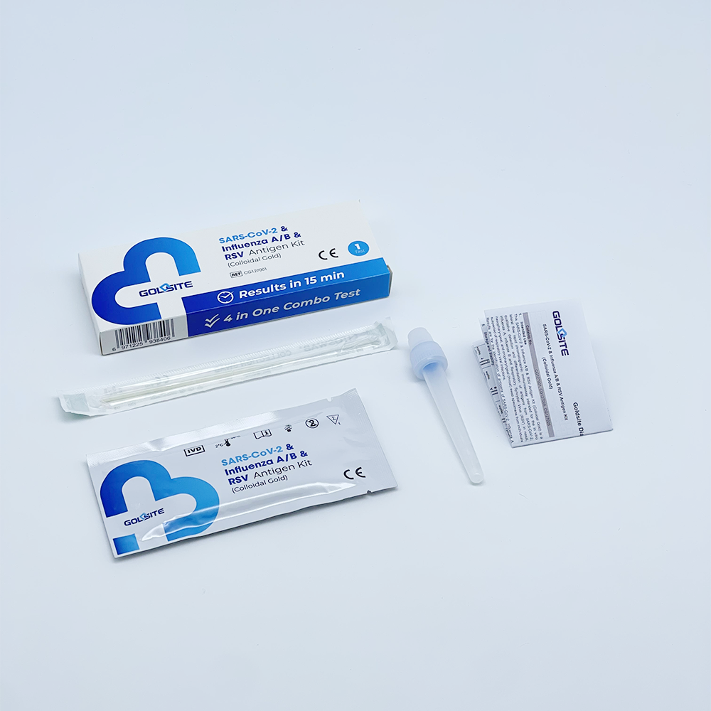 SARS-COV-2 & Grippe A/B & RSV Combo Antigen-Test