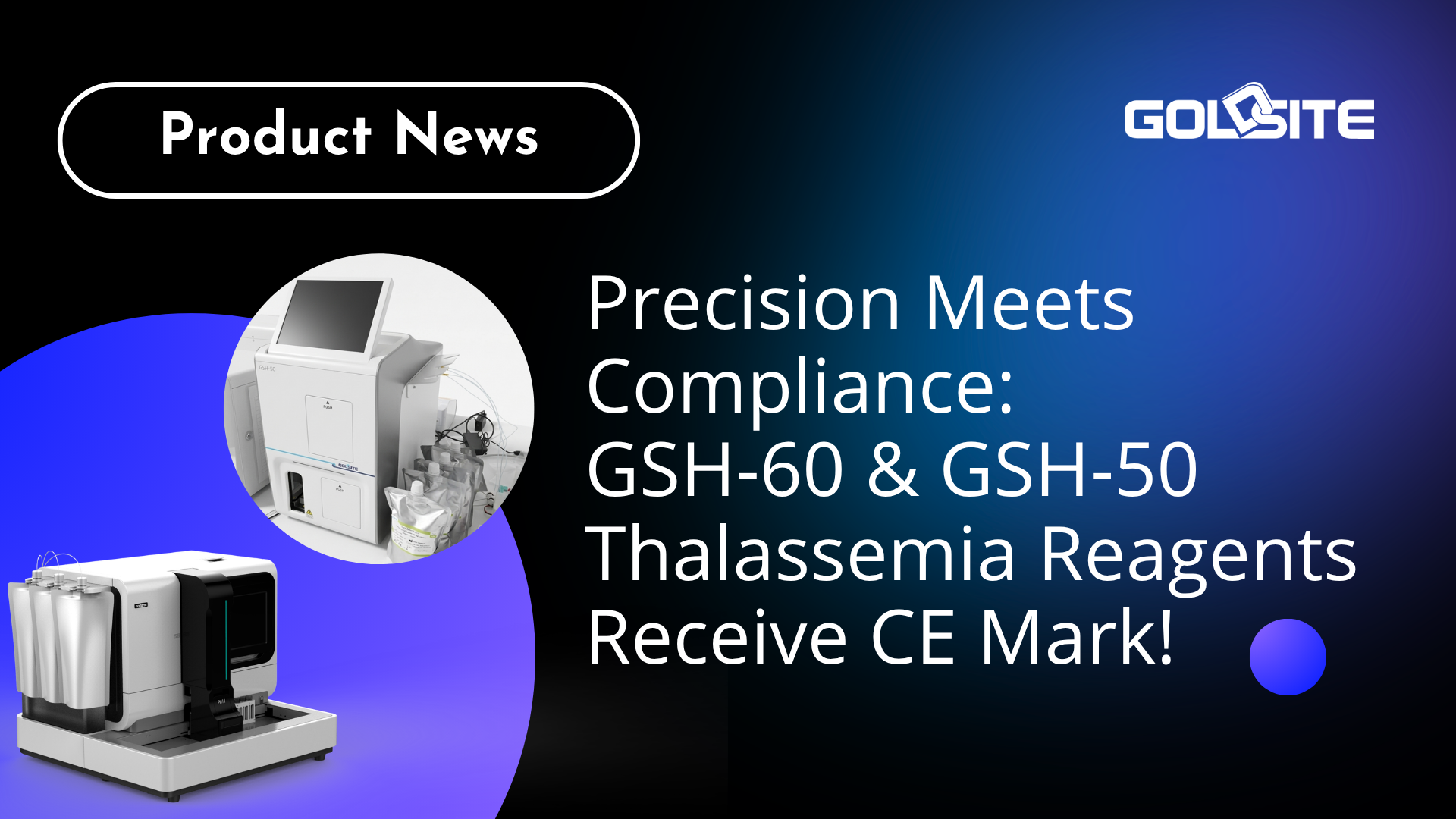 Präzision trifft auf Konformität: GSH-60- und GSH-50-Thalassämie-Reagenzien erhalten CE-Kennzeichnung!