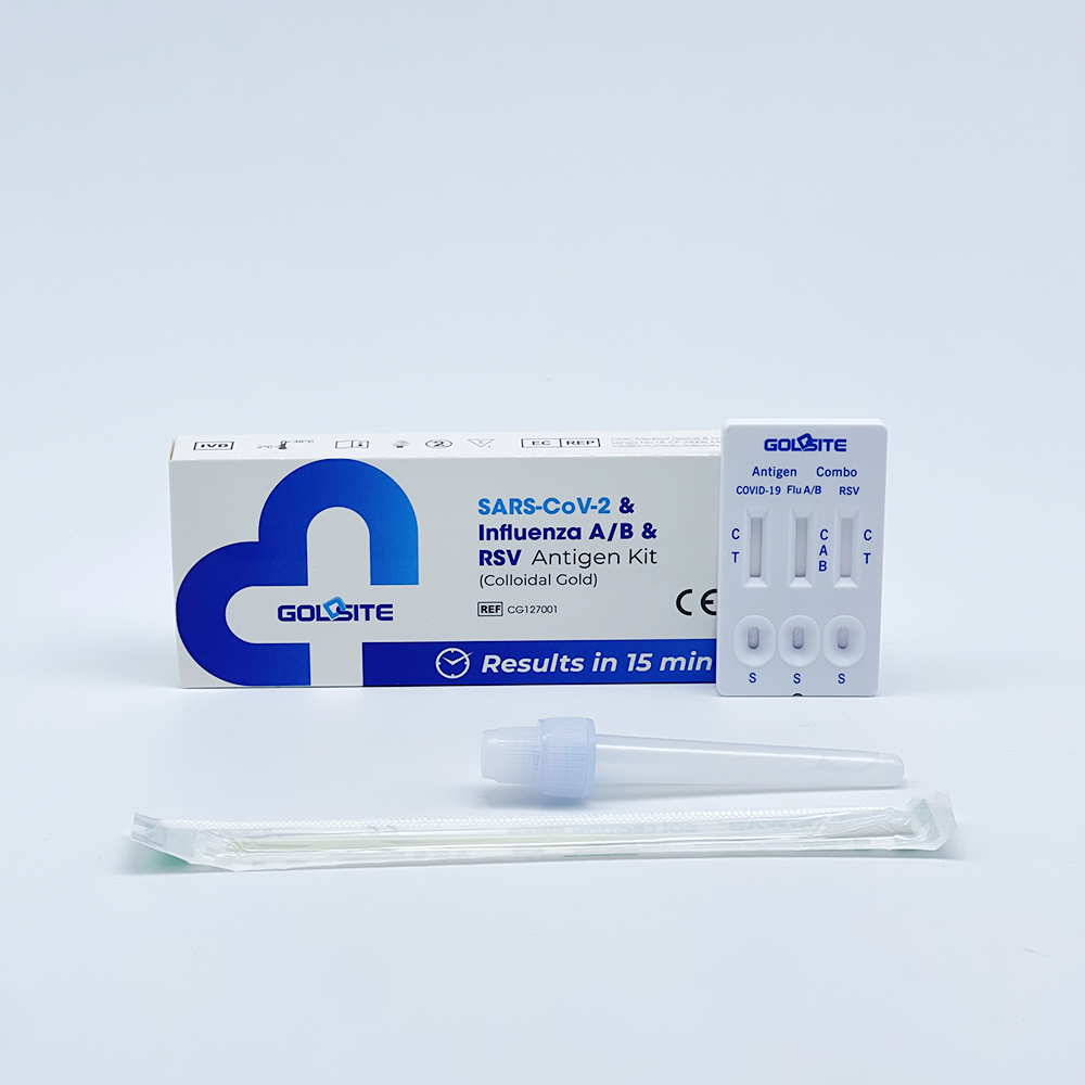 SARS-COV-2 & Grippe A/B & RSV Combo Antigen-Test