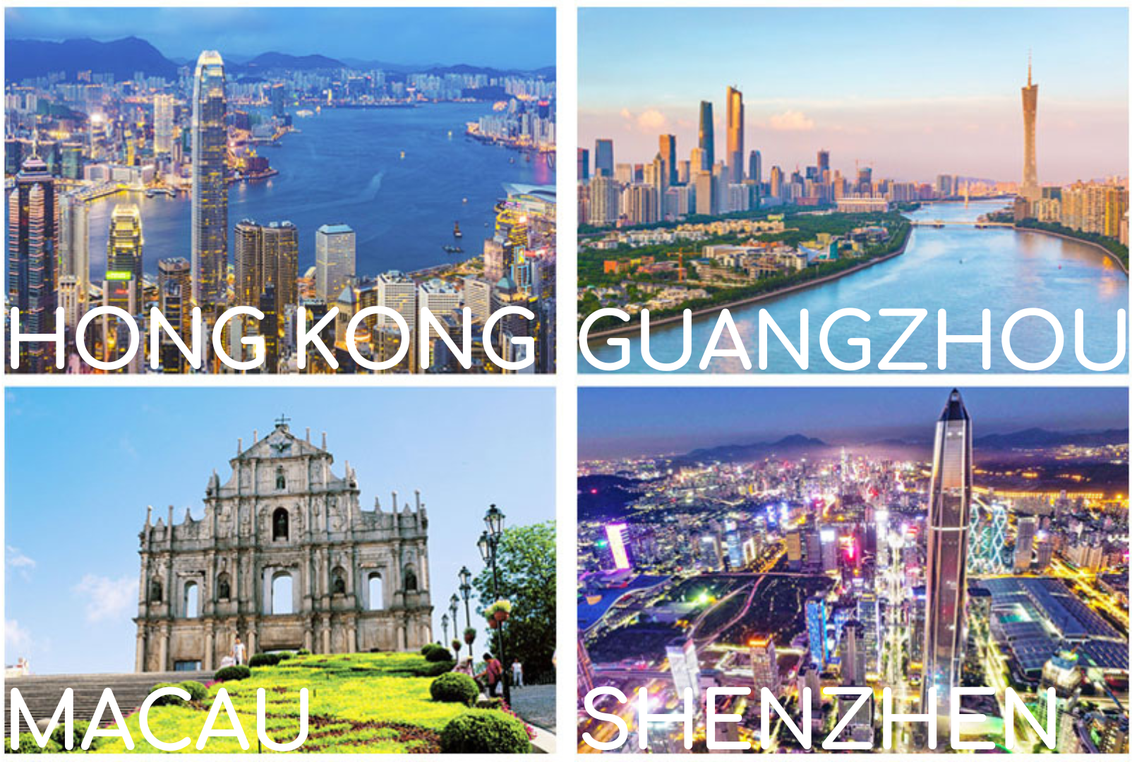Guangdong Hongkong Macau Great Bay Area GBA
